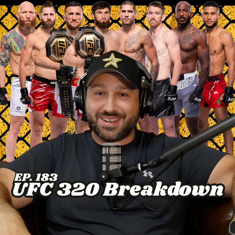 cover art for Ep. 183 "UFC 320 Breakdown"