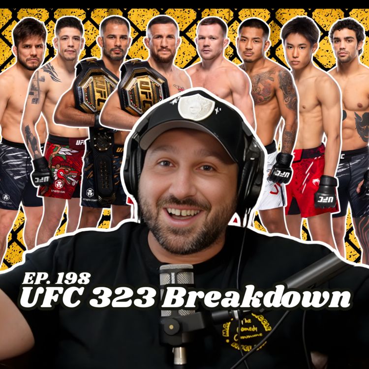 cover art for Ep. 198 "UFC 323 Breakdown"