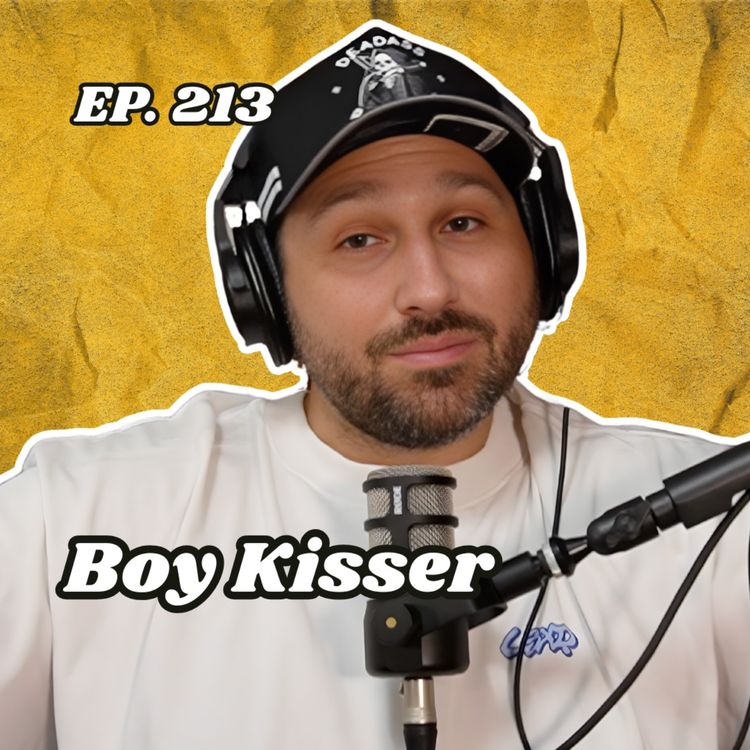 cover art for Ep. 213 "Boy Kisser"