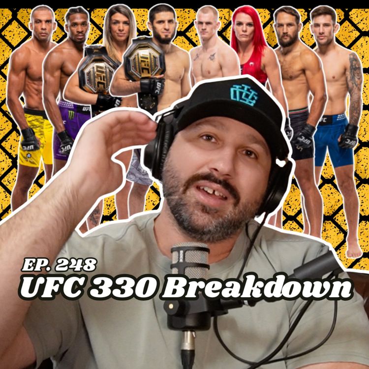 cover art for Ep. 248 "UFC 330 Breakdown"