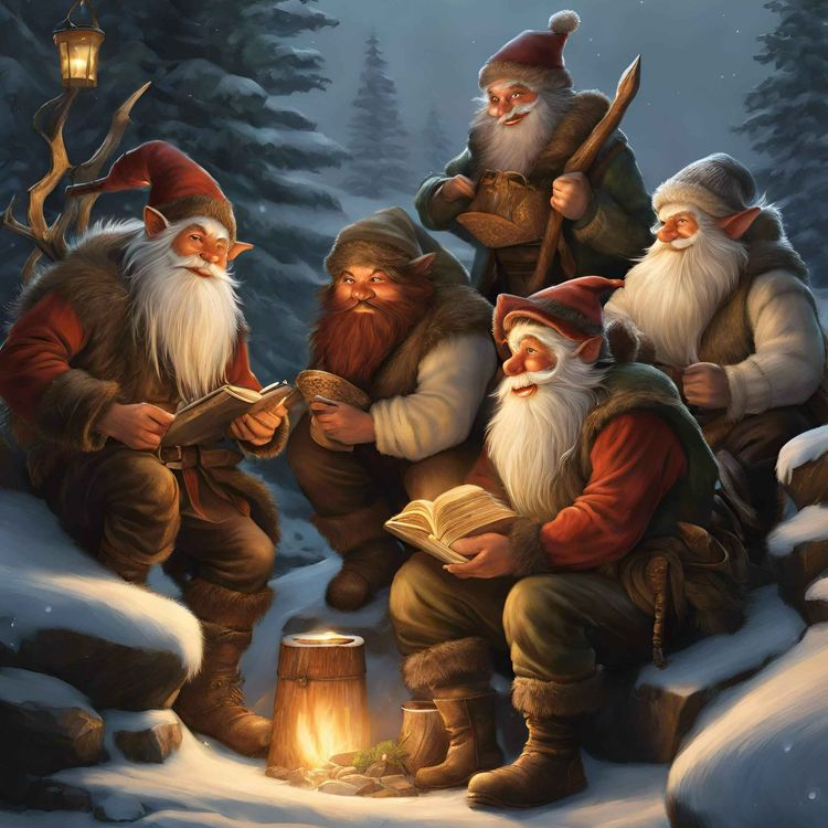 cover art for The Visit of Yule Lads
