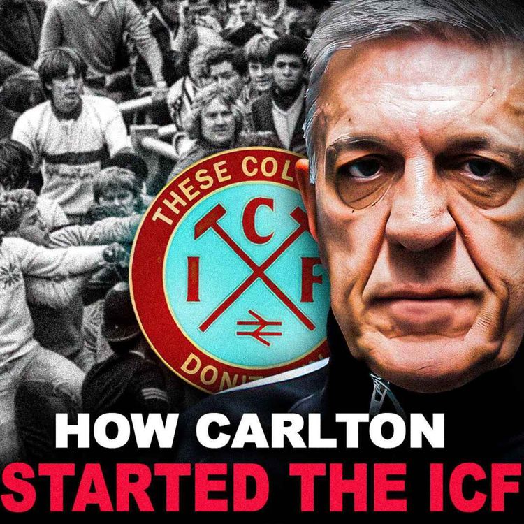 cover art for KING OF THE HOOLIGANS: How Carlton Leach Started WEST HAM ICF! 