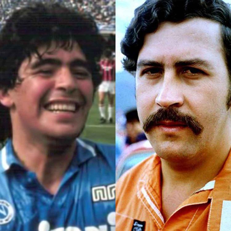 cover art for Diego Maradona aurait joué au football avec Pablo Escobar en prison 😱