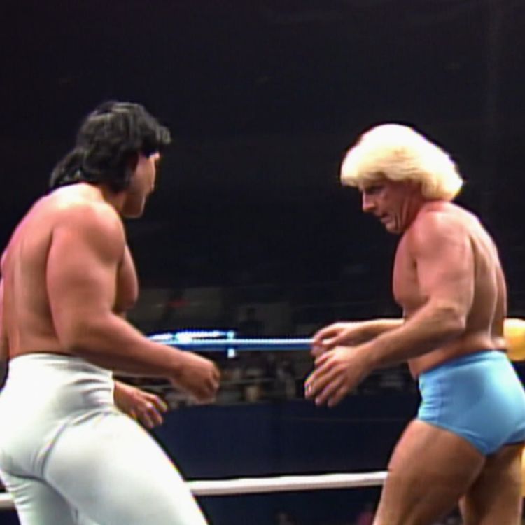 cover art for Episode 14: Ric Flair v Ricky Steamboat at Wrestlewar 1989