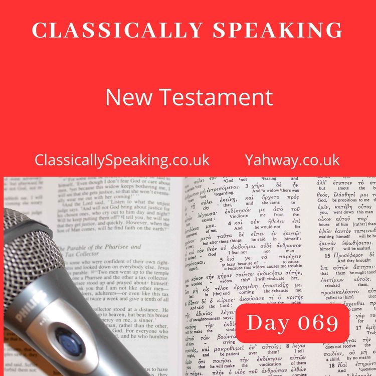 cover art for Day 069 - the New Testament