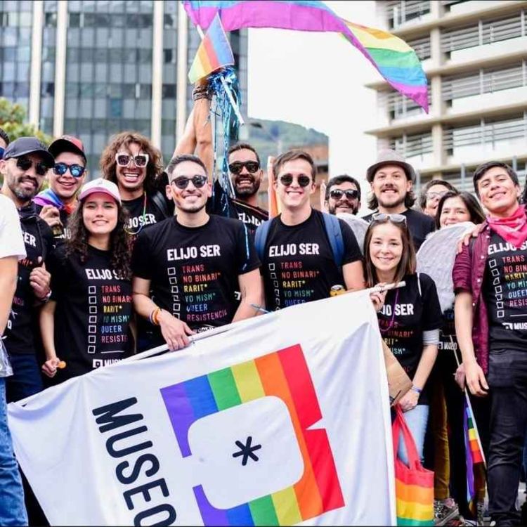 cover art for Latinx Queer History with Museo Q - Bogota, Colombia.