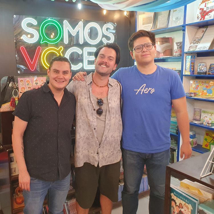 cover art for A Queer Bookstore and Sanctuary -  Somos Voces, Mexico City.