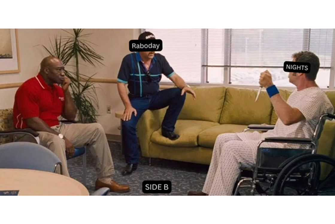 cover art for Raboday nights