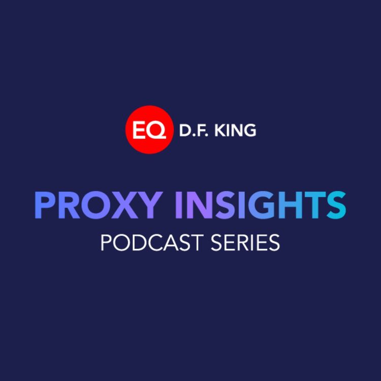 cover art for Proxy Insights Podcast 1: Shareholder proposals on the ballot surged last season – What’s instore for 2024?