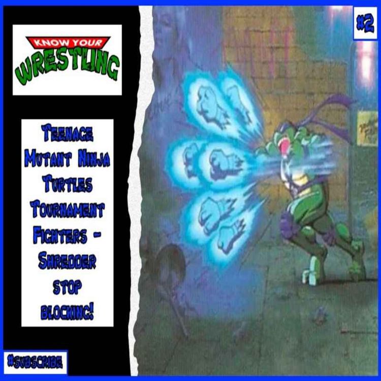 cover art for Teenage Mutant Ninja Turtles Tournament Fighters – Shredder stop blocking! #2