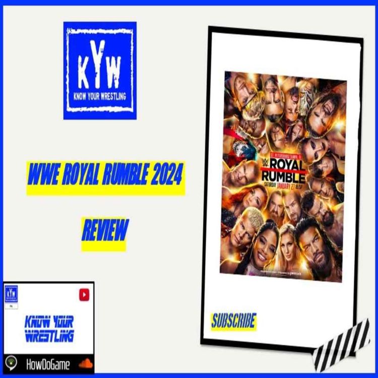 cover art for WWE Royal Rumble 2024 Review