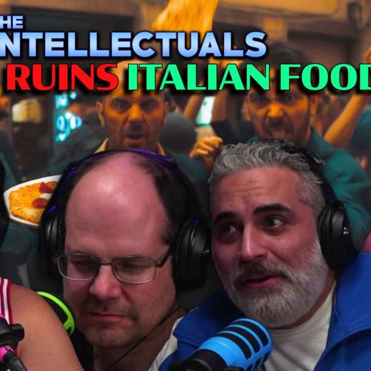 cover art for Adam ruins Italian food