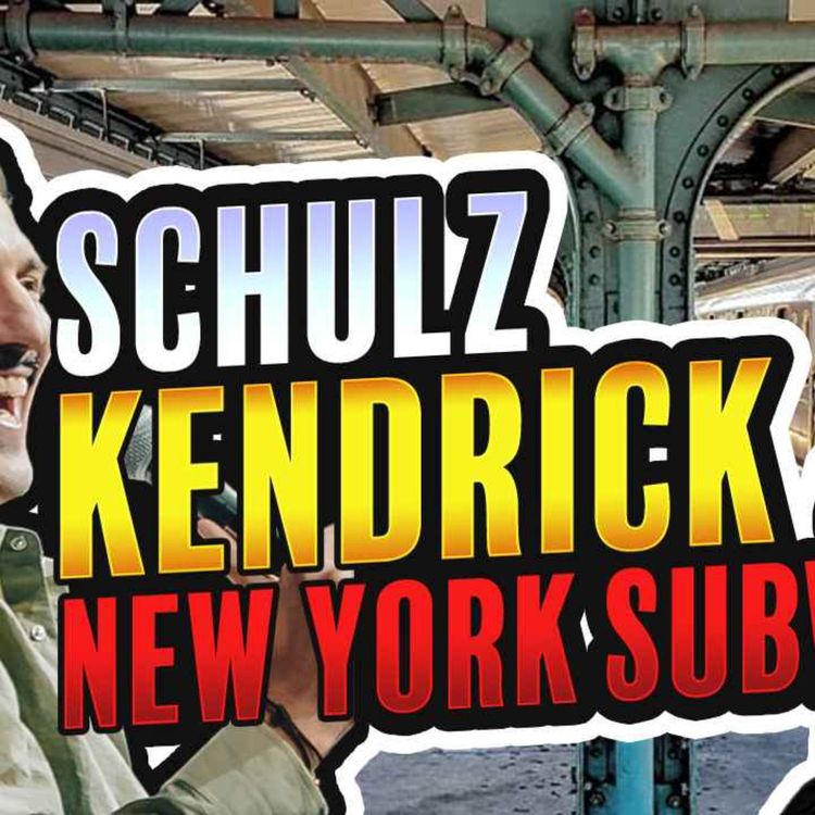 cover art for Kendrick vs Schulz and the New York City Subway