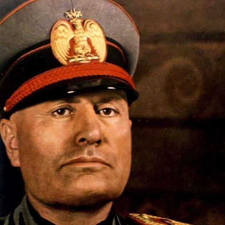 cover art for Dictador y Aliado de Hitler: La Historia de Benito Mussolini ✅