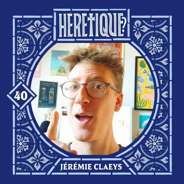 cover art for 40. Pourquoi la vulnérabilité m’a sauvé du fondamentalisme. Et comment le punkrock m’a montré le chemin - avec JEREMIE CLAEYS