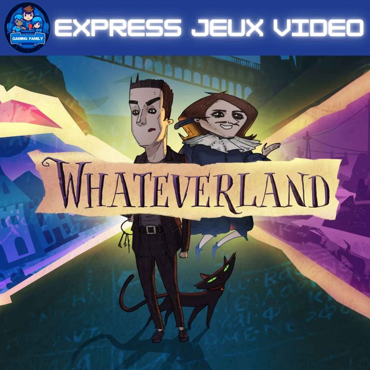 cover art for Test Express Whateverland, un point’n click non linéaire