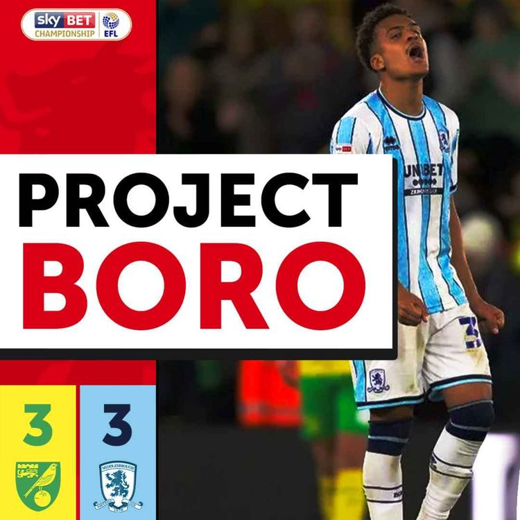 cover art for BRILLIANT BORO FIND A WAY TO DROP POINTS YET AGAIN! | Norwich City 3-3 Middlesbrough - Project Boro #79