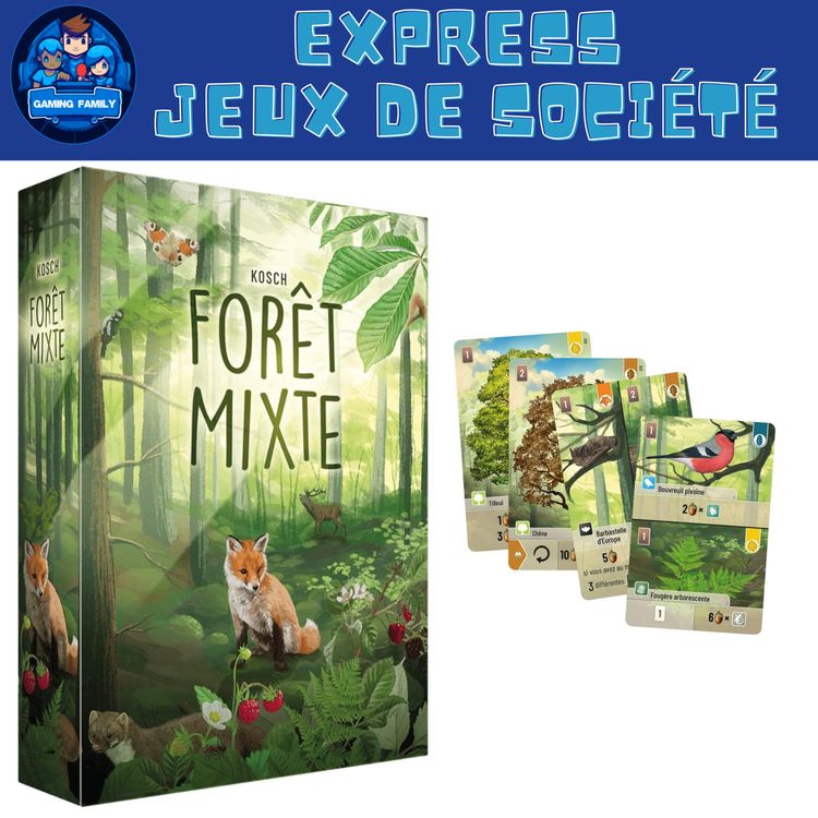 cover art for Test Express : Forêt Mixte – Un des jeux de société de l'année ?
