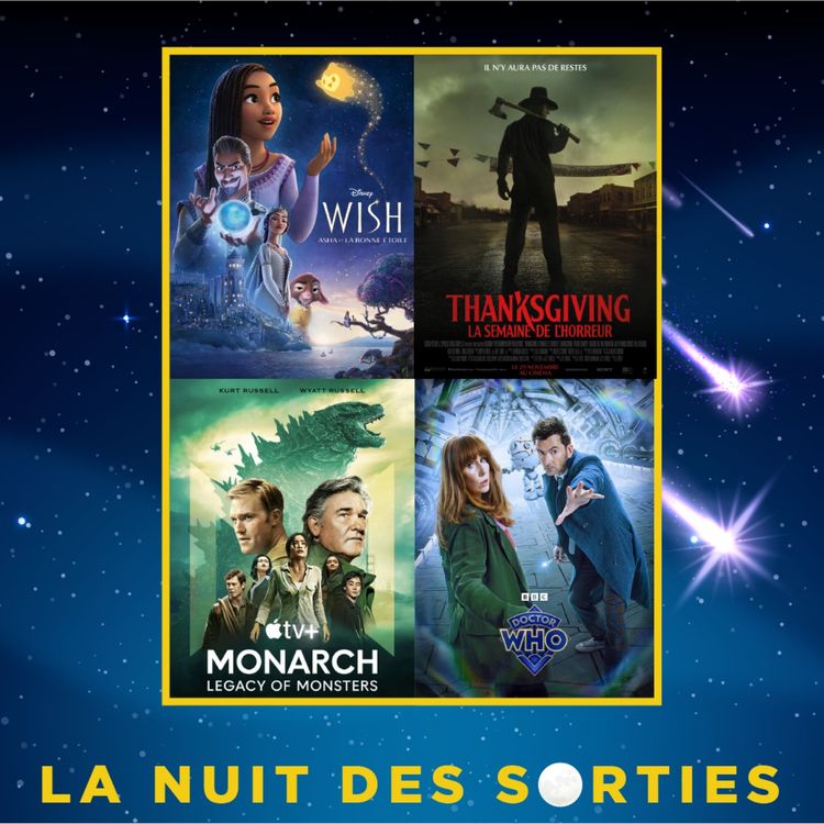 cover art for WISH, THANKSGIVING, DOCTOR WHO, CCXP 2023