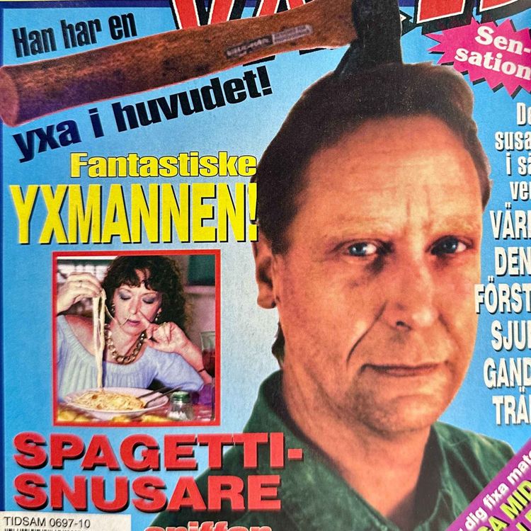 cover art for 5. Han har en yxa i huvudet! Nr 10 1994