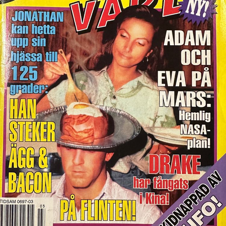 cover art for 6. Han steker ägg på flinten! Nr 3 1995