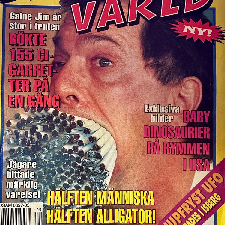 cover art for 8. Hälften människa, hälften alligator! Nr 5 1994