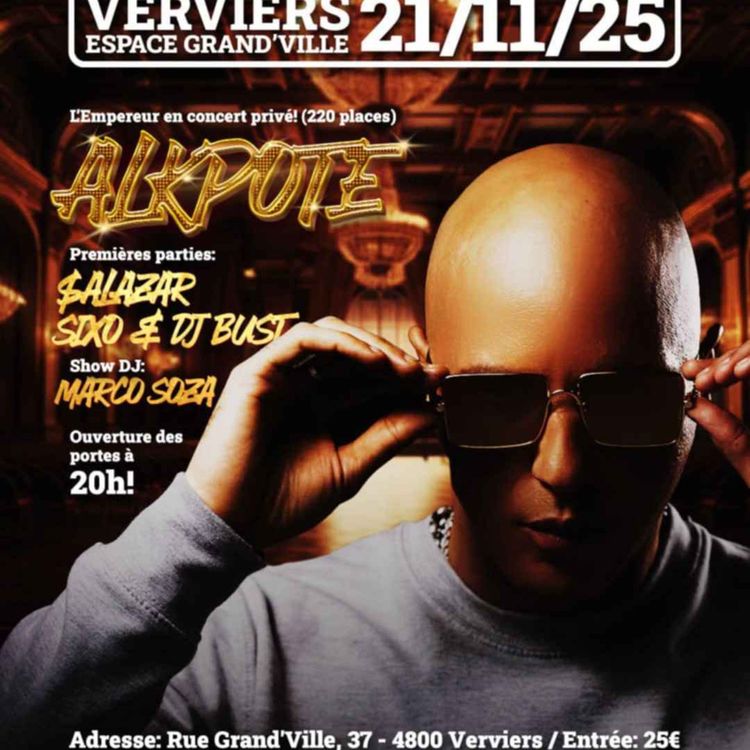 cover art for CONCERT DE L'EMPEREUR ALKPOTE - SALAZAR-SIXO-DJ BUST 