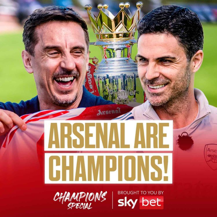 cover art for Inside Arsenal’s Title Celebrations, UCL Final & Set Piece Secrets | The Overlap Champions Special