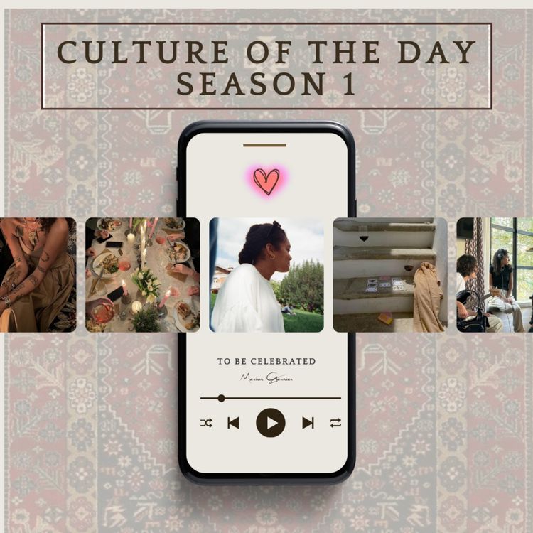 cover art for ep. 9 - being celebrated & holding space for yourself