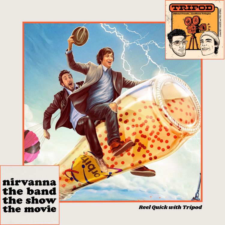 cover art for Nirvana the Band the Show the Movie | Reel Quick 