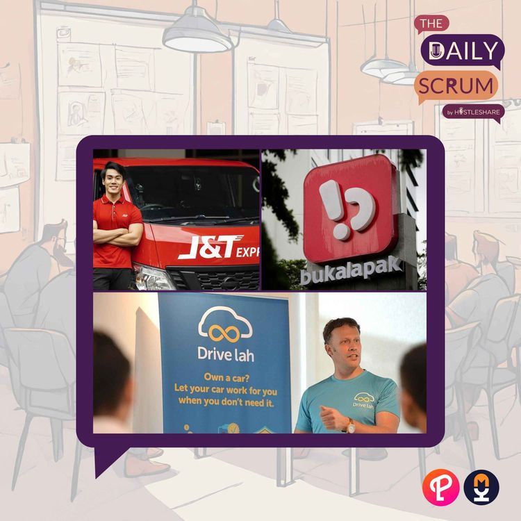 cover art for J&T express makes historic debut on Hong Kong stock exchange, Singapore-based car-sharing marketplace Drive Lah secures $5 million investment