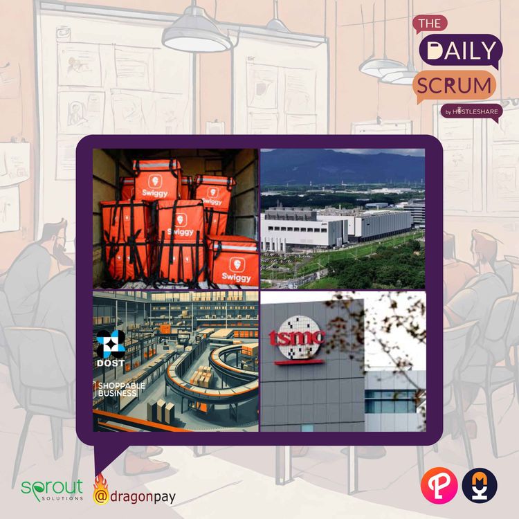 cover art for Swiggy Targets $12.7 Billion Valuation In Upcoming Ipo As Top Investors Join Anchor Book,  DOST Partners with Shoppable to Boost E-Procurement Solutions