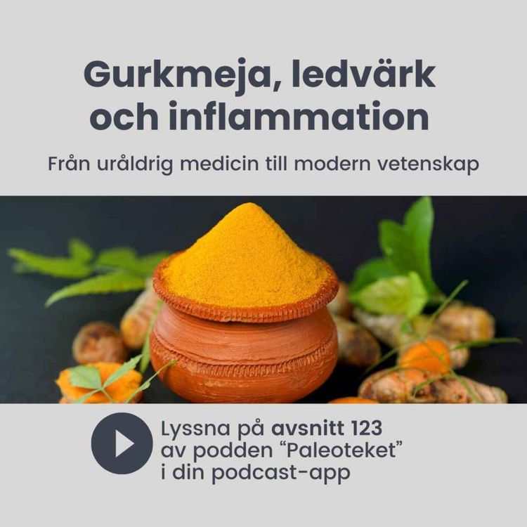 cover art for #123 Gurkmeja, ledvärk och inflammation – Från uråldrig medicin till modern vetenskap