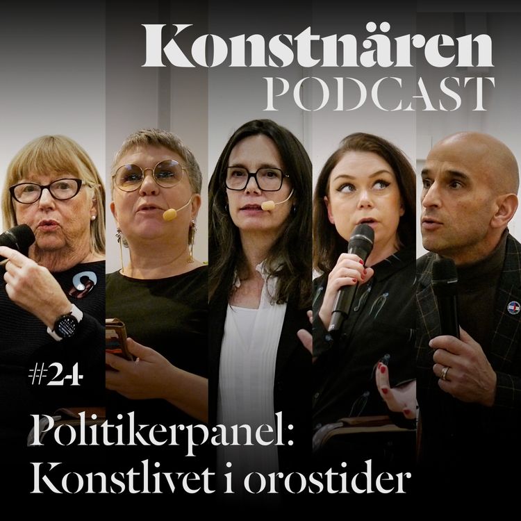 cover art for Politikerpanel: konstlivet i orostider