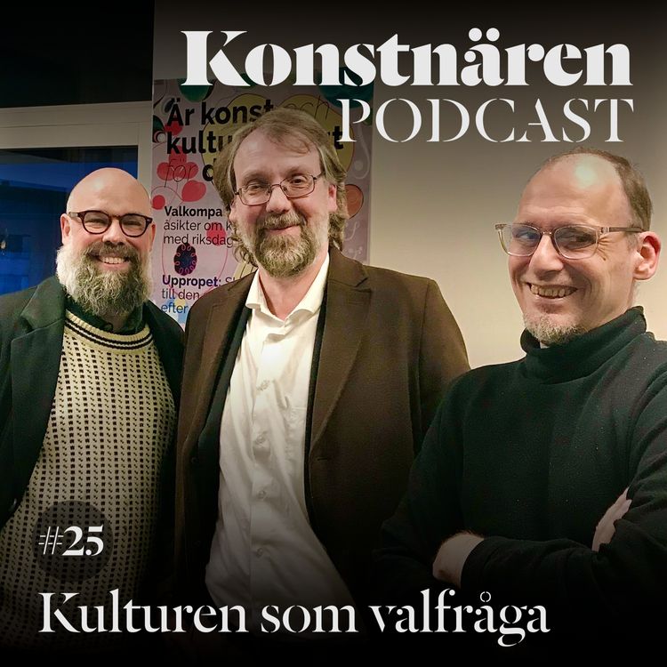 cover art for Kulturen som valfråga? Daniel Suhonen, Andreas Johansson Heinö och Jon Brunberg