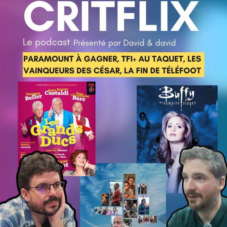 cover art for Paramount gagne le match, Tf1+ au plus haut et la Fin de Téléfoot