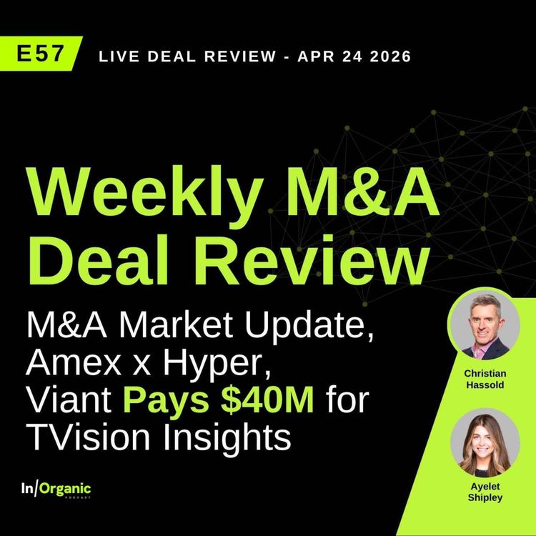 cover art for E57: Deal Review: Amex x Hyper, Viant x TVision, The Real Story Behind "Declining" Ad Tech M&A