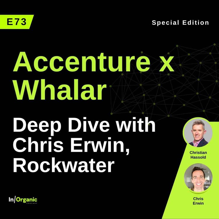 cover art for E73: "They Sold the Engine and Kept the Garage" Chris Erwin on the Accenture/Whalar Deal