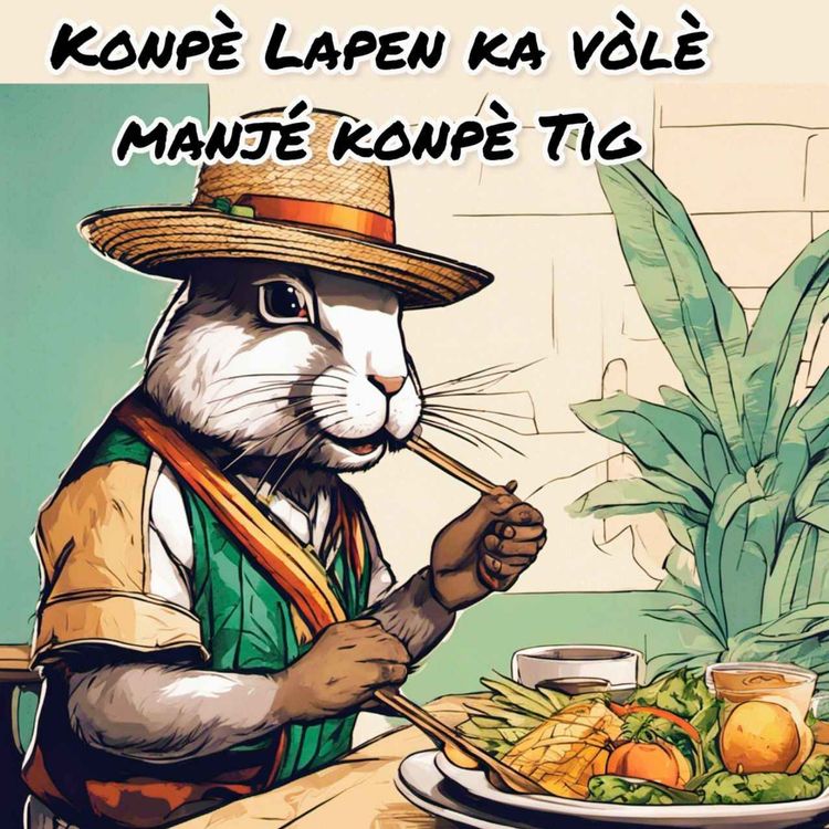 cover art for Konpè Lapen ka vòlè manjé Konpè Tig 