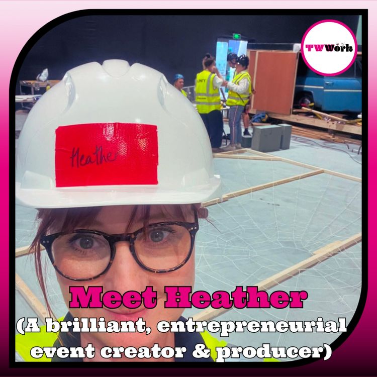 cover art for Chat 82: Heather: A brilliant, highly entrepreneurial event creator, producer & director...