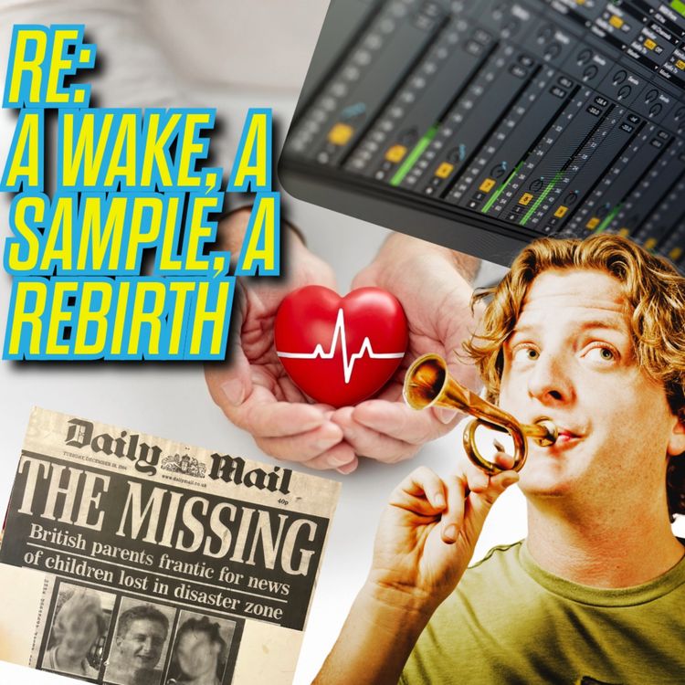 cover art for Re: a wake, a sample, a rebirth