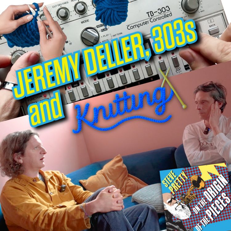 cover art for Jeremy Deller, 303s and knitting