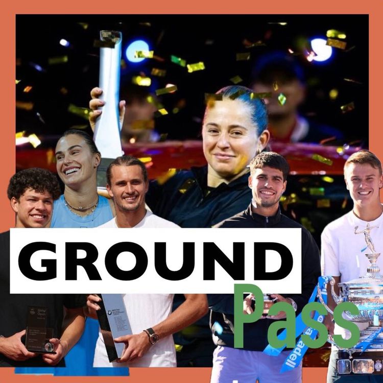 cover art for Ben Shelton Makes History, Holger Rune Wins Barcelona, and More – Ground Pass Mini Pod