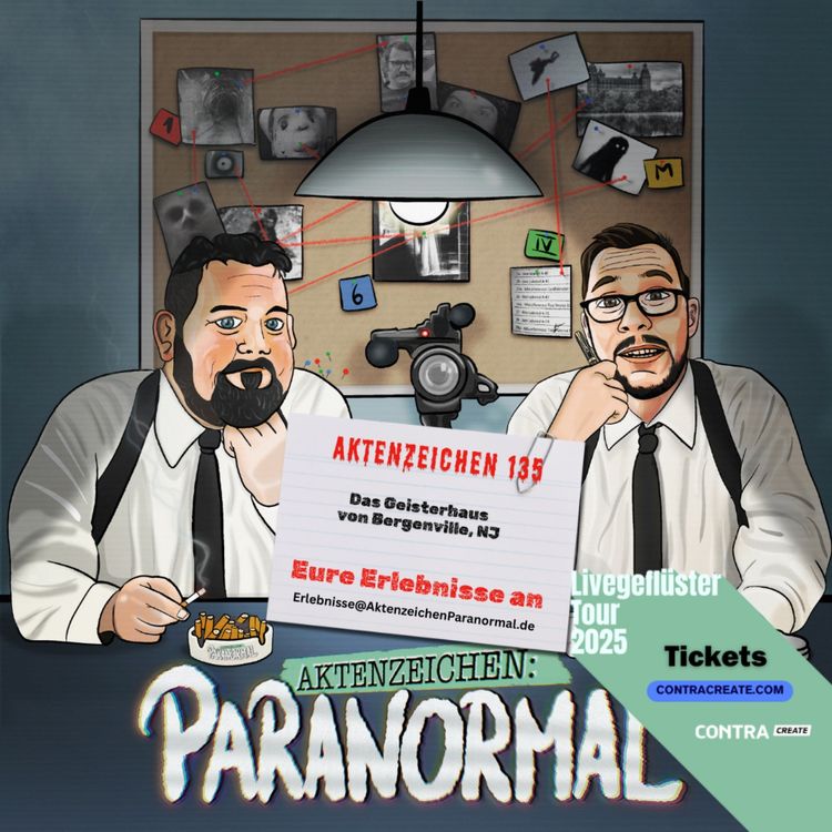 cover art for AZ 135 # Das Geisterhaus  von Bergenville, NJ