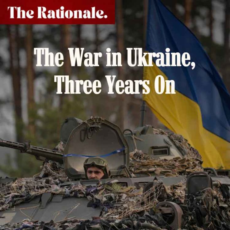 cover art for The War in Ukraine, Three Years On