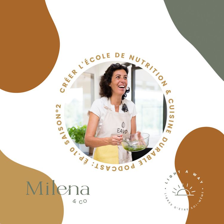 cover art for #23 - Véronique Taburiaux @eavd_alimentation_vivante_durable | Créer la première école de nutrition et cuisine durable