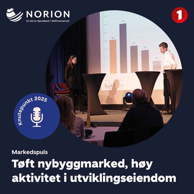 cover art for Markedspuls Knutepunkt 2025 1/3: Tøft nybyggmarked, høy aktivitet i utviklingseiendom