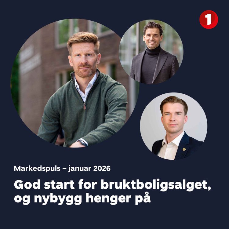 cover art for Markedspuls januar: God start for bruktboligsalget, og nybygg henger på