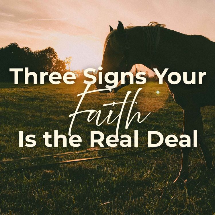 cover art for Three Signs Your Faith Is the Real Deal