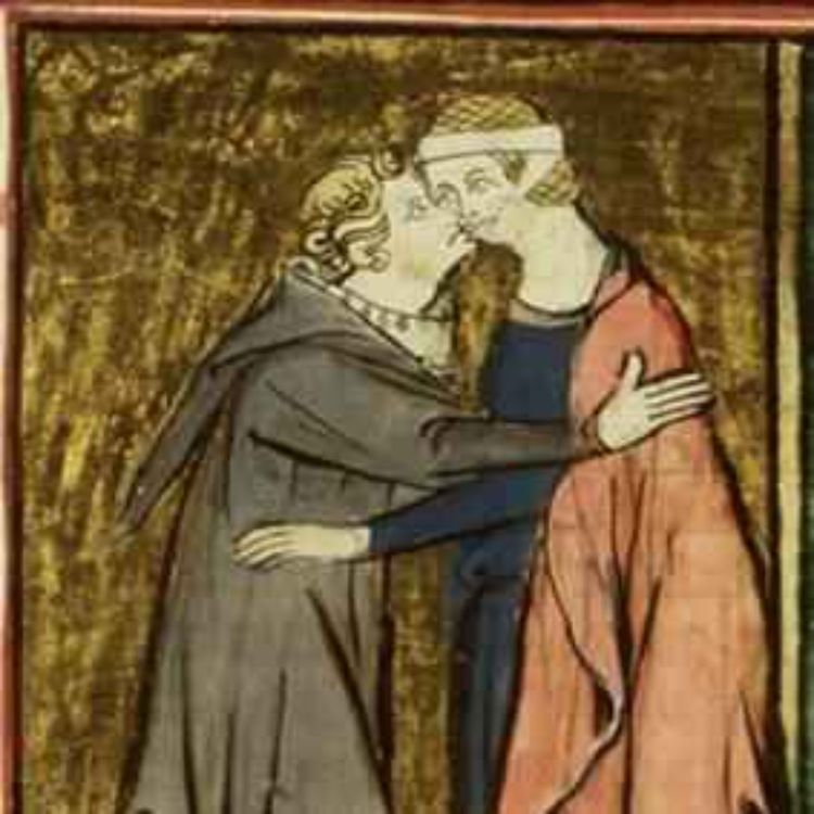 cover art for The priest and the woman